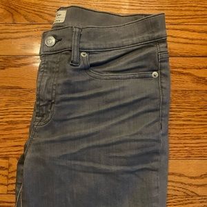 J. Crew Toothpick Gray Jeans